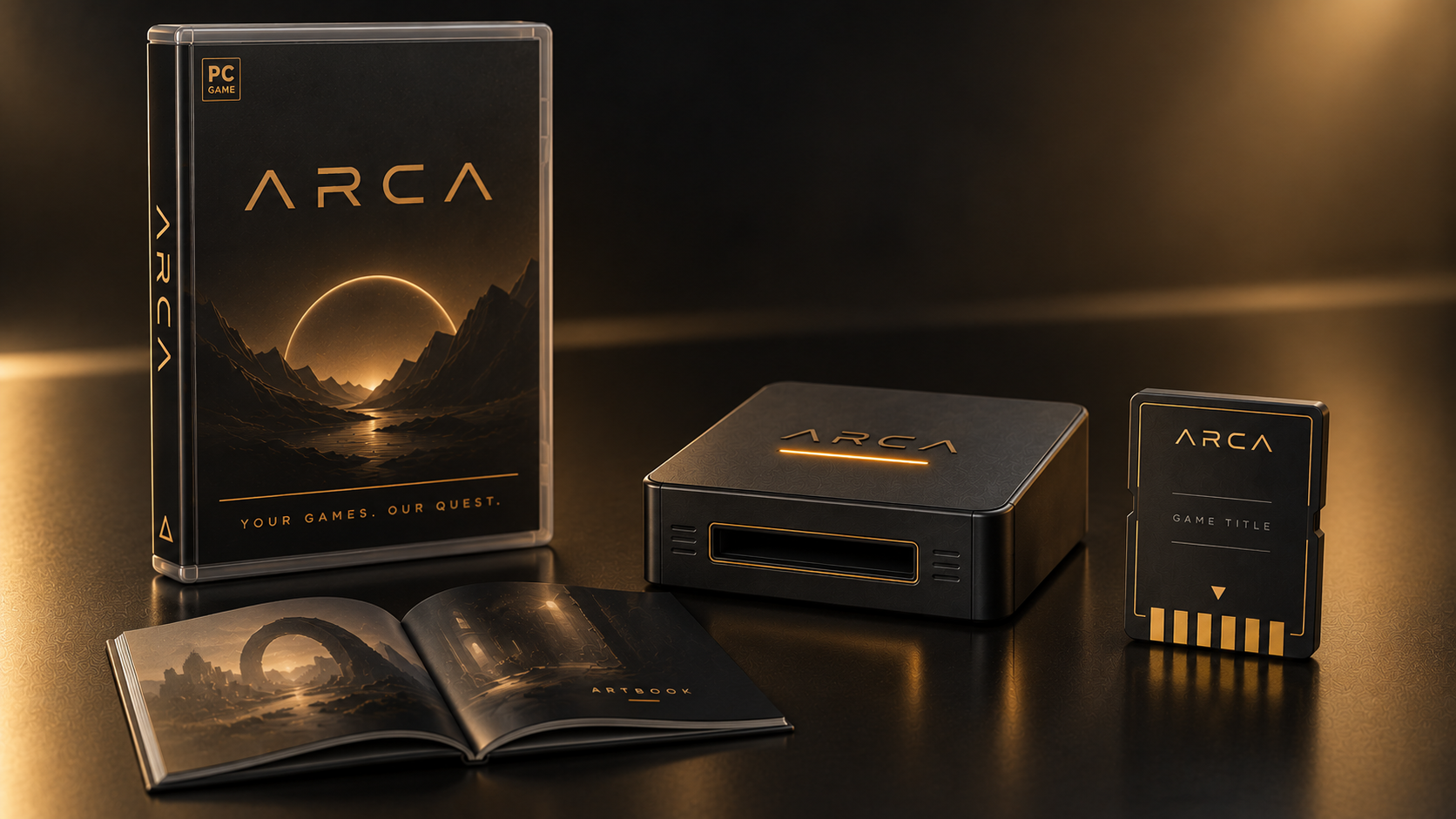 ARCA physical PC gaming concept